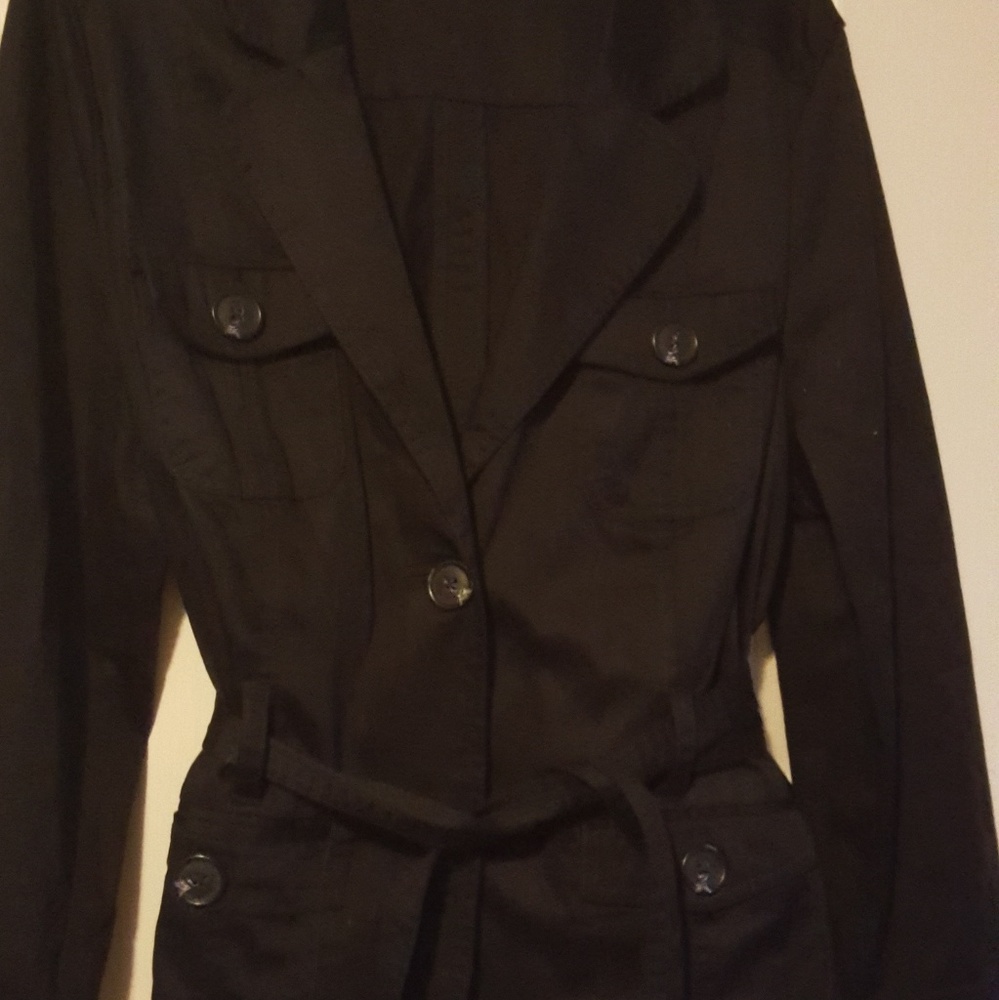 Navy Blue Overcoat